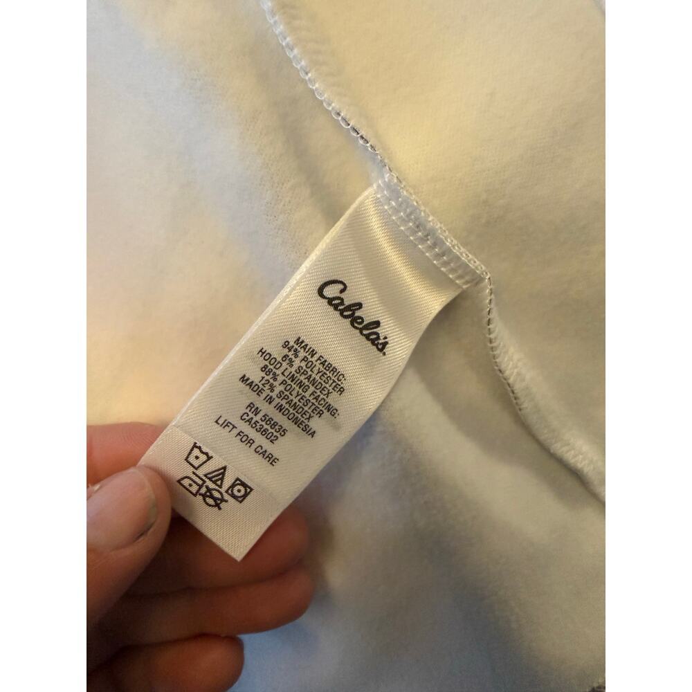 Cabela's Zip Up Hoodie Size Small - Picture 5 of 7